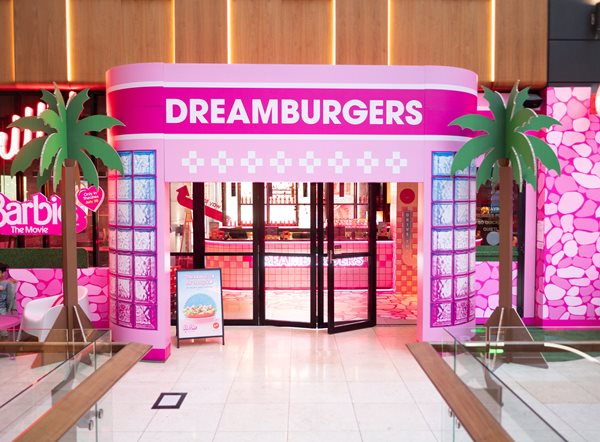 BARBIE @ GRILL’D, THE GALERIES, SYDNEY AUSTRALIA