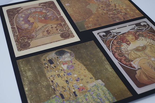 ALFONS MUCHA AND GUSTAV KLIMT